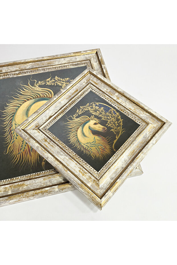 Decorative Framed Square Table Dc0112 - 2