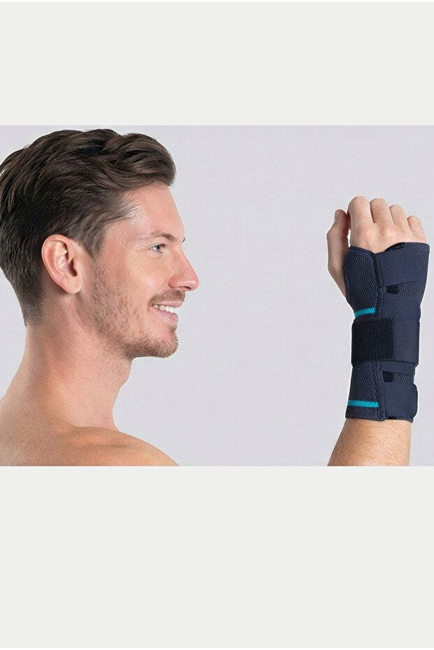 الكود: 19 دعامة معصم اليد (طويلة) للذراع الأيسر - 3