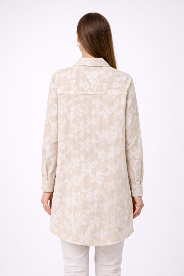 Yaprak İşlemeli Tunik 21042 - 4