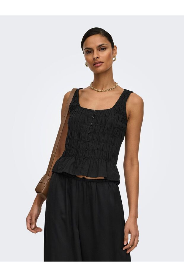 Top JDYFENJA Leinen Top - 1