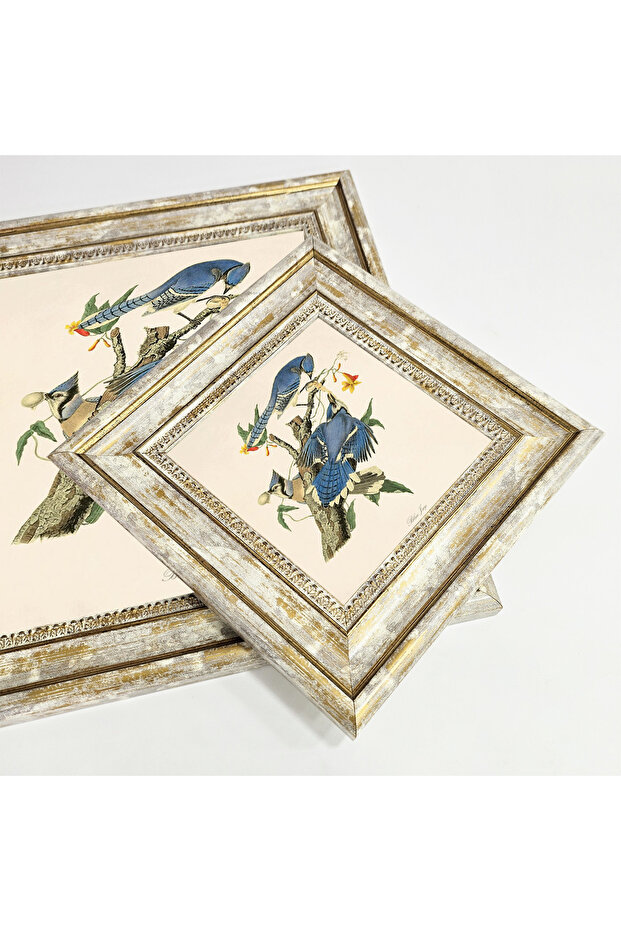 Decorative Framed Square Table Dk0263 - 2