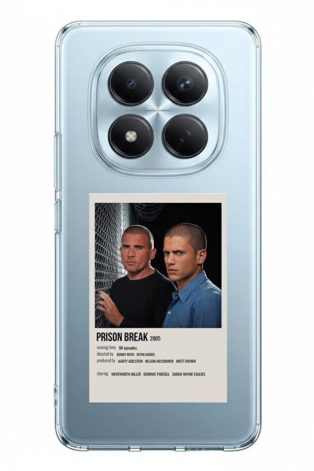 حافظة سيليكون مطبوعة بتصميم Prison Break متوافقة مع Redmi Note 15 PRO 4G - 1