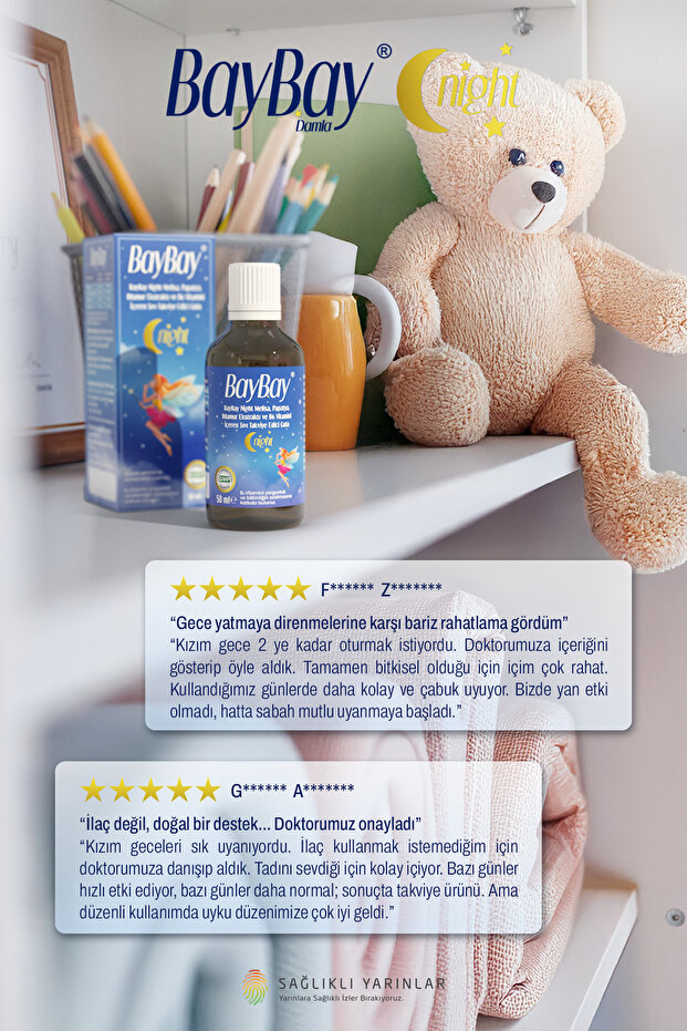 Night Melisa Papatya Içeren Damla 50 Ml Şiş - 8