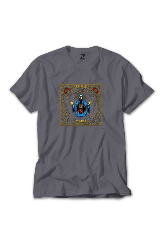 Tricou gri Batushka Raskol Design