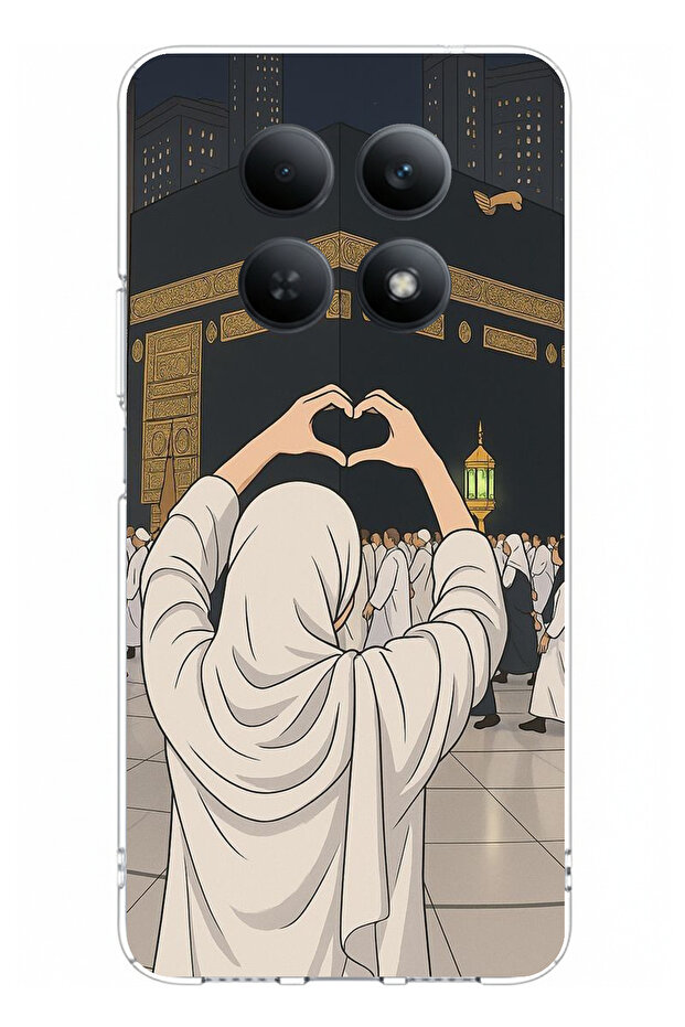 Redmi Note 15 4g Compatible Kabe Aşkı Printed Silicone Case - 1