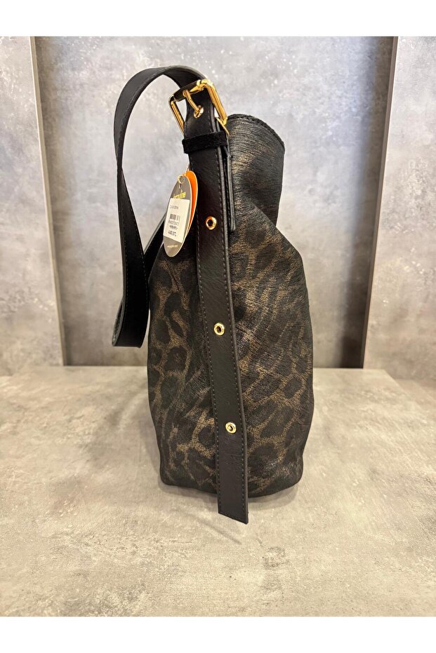 Jaquli̇ne Leopard Patterned Bag - 2