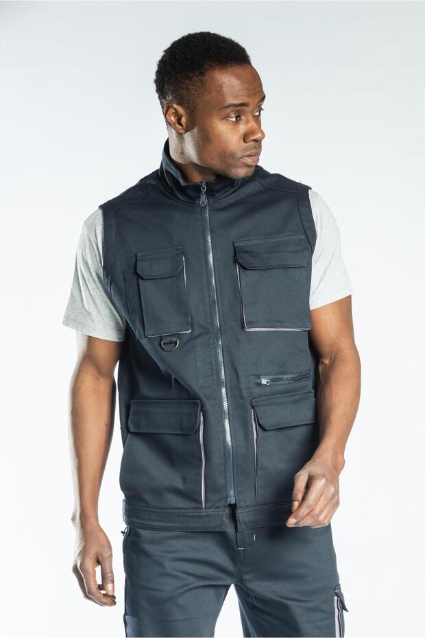 Safesawa Tommy Lycra Technical Work Vest with Multiple Pockets 9140