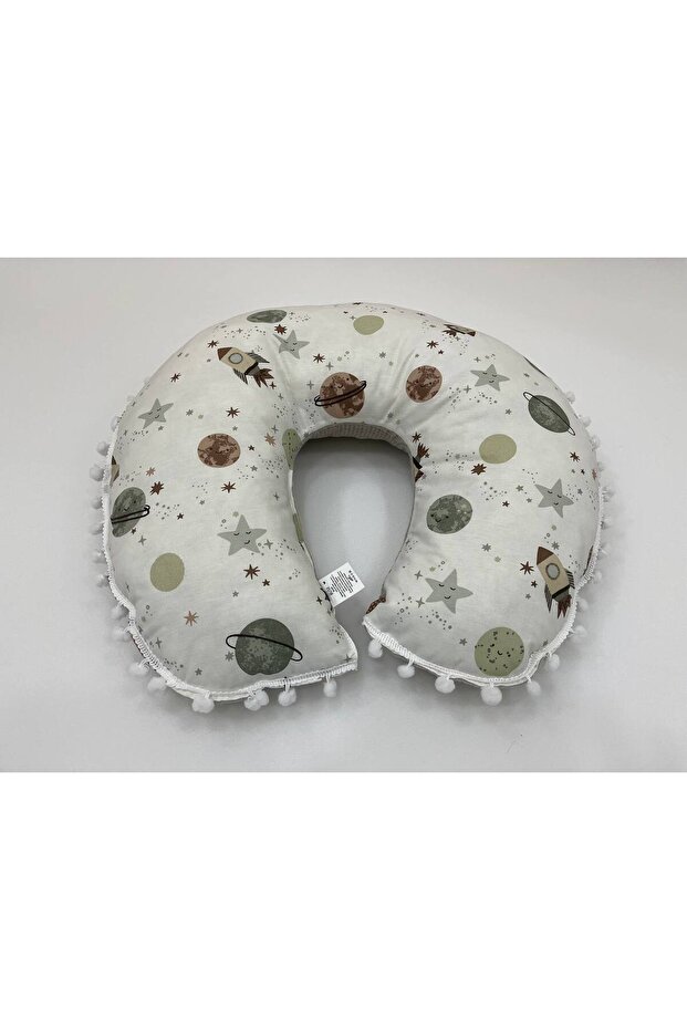 Brown, Double Sided Breastfeeding Pillow/ Breastfeeding Cushion/ Baby Support Cushion/ Pregnancy Pillow