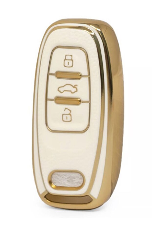 lock For Audi A4 A5 A6 A7 A8 Q5 Q7 2008-2016 Smart White Key Control Container Case