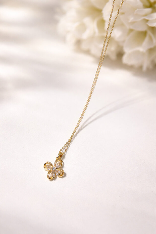 Kelebek Çelik Kolye - 3