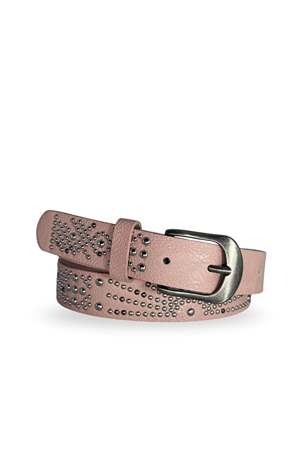 Geometric Studded Detailed Belt