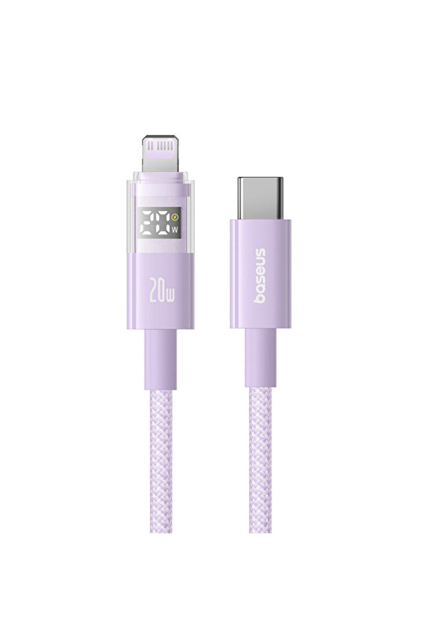 iPhone Charging Cable Baseus, 20W, Purple - 2