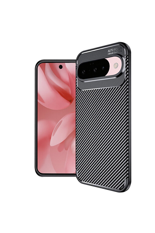 Google Pixel 10 CarbonFiber Case, Black - 1