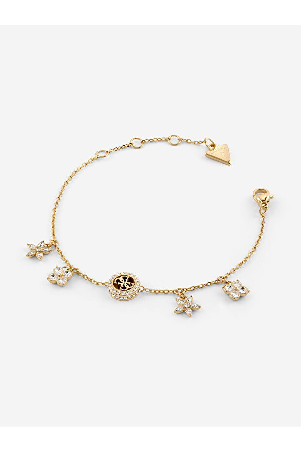 Flower charms bracelet
