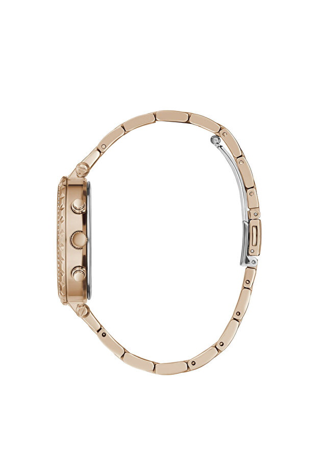 Rose Gold Multifunction Watch - 2