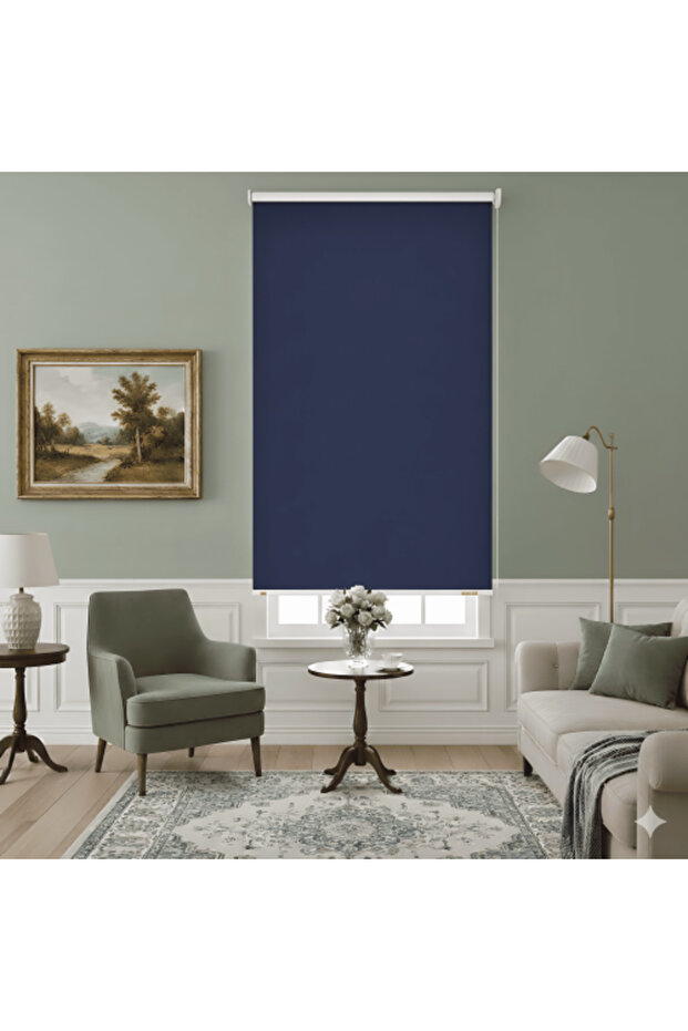 ستارة دوارة زرقاء داكنة - 1