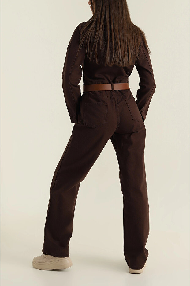 KEMERLİ JEAN KOT TULUM - 3