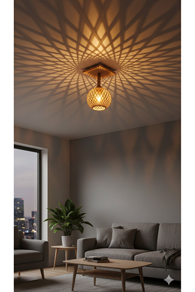 Rustik Tekli Avize - 1