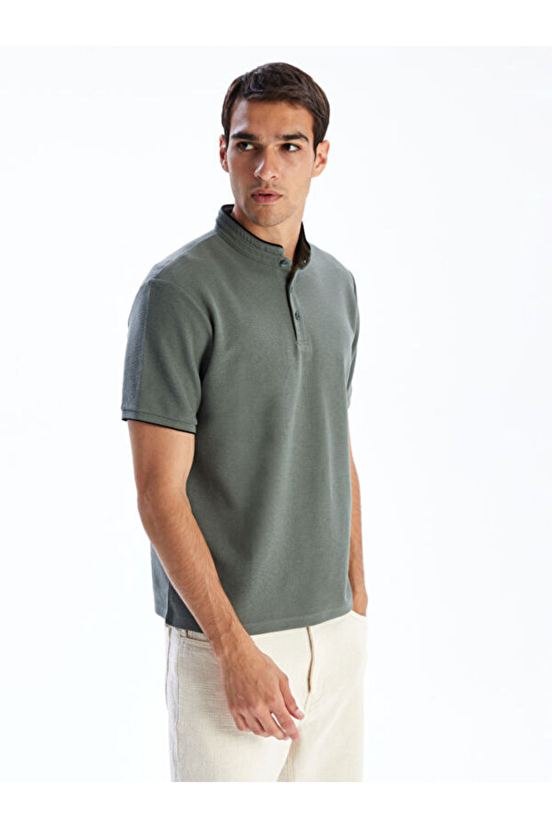 Esvab • Modern & Distinctive Hakim Roba Collar Men's T-Shirt