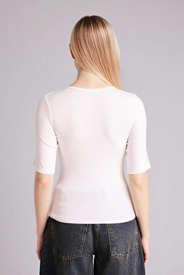 Regular Fıt Basıc Premıum Tişört G9550AX26SP - 5