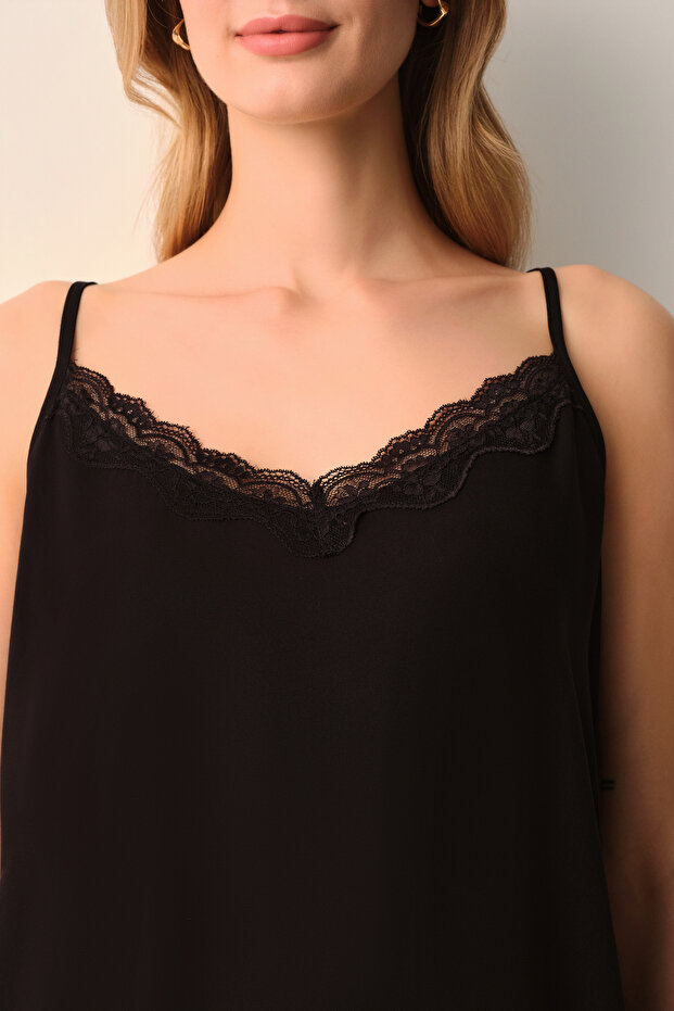 Monogram Kısa Gecelik - 3