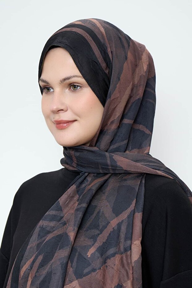 شال من الخيزران بنمط خط - 3