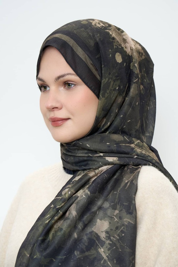 شال لينا بنمط ماربيل - 3