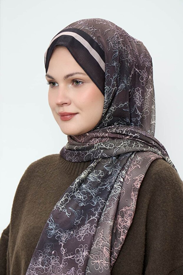 Ivy Pattern Lina Shawl - 3