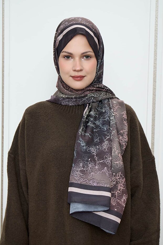 Ivy Pattern Lina Shawl - 1