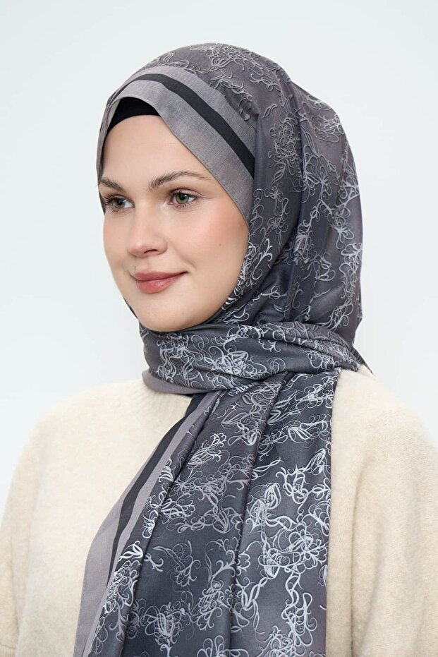 Ivy Pattern Lina Shawl - 3