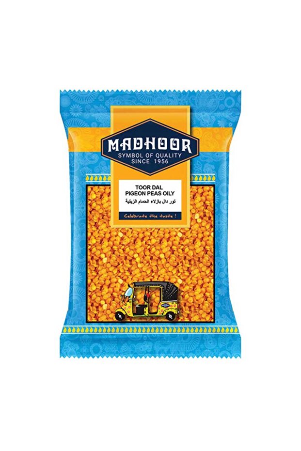 Toor Dal Oily Preserved Split Yellow Pigeon Peas Arhar (500g)