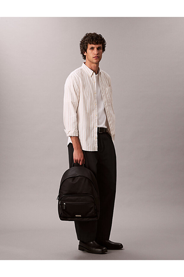 Erkek Sleek Round Sırt Çantası - 5