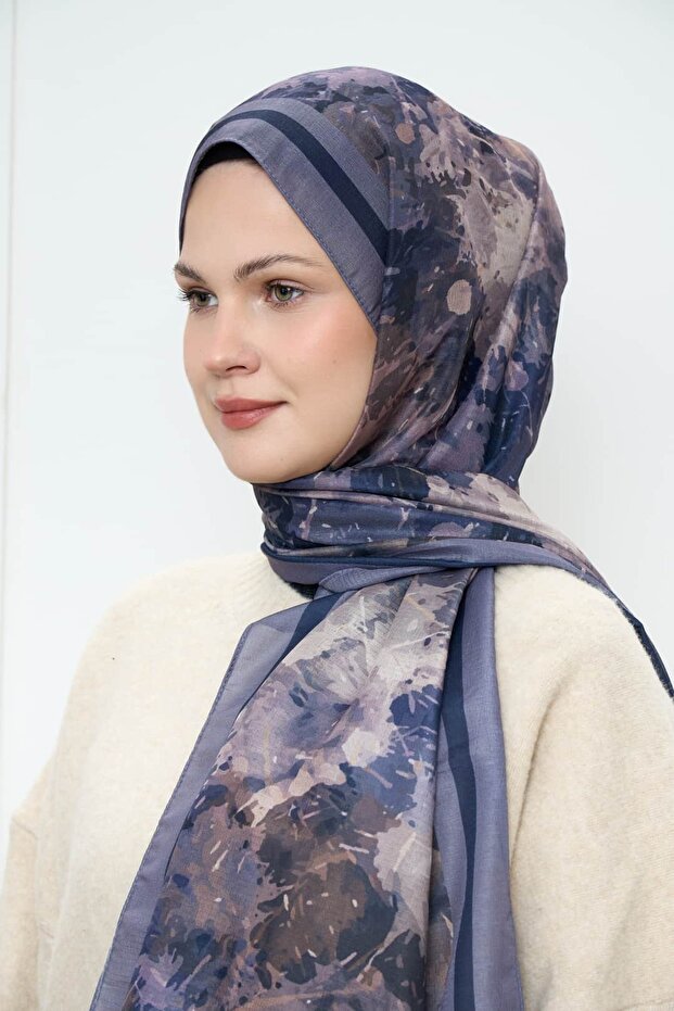 شال لينا بنمط ماربيل - 3