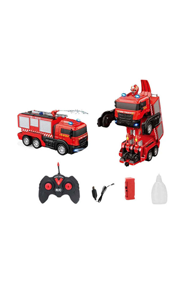 Fire Fighting Remote Control Autobot Model Car - 4