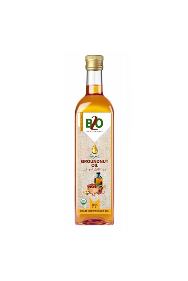 Organic Cold Pressed Filtration Groundnut Peanut Cooking Oil (1L)