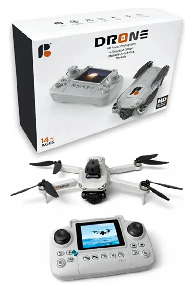 DigiMonster R08-S Oas Çift Kameralı Katlanabilir Drone | Wifi Fpv Canlı Görüntü