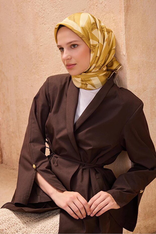 وشاح حرير تويل 4123D01-35