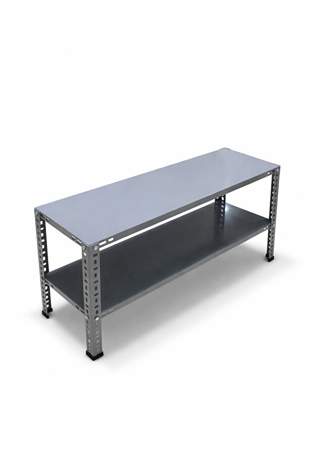 31x93 2 Katlı Çelik Raf - 1