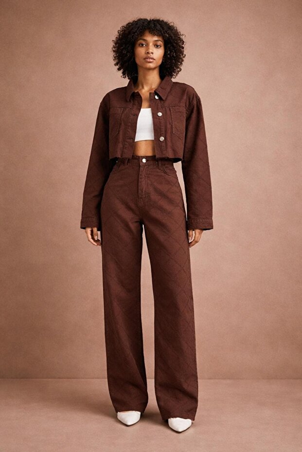 BAKLAVA DESENLİ CEKET - 2