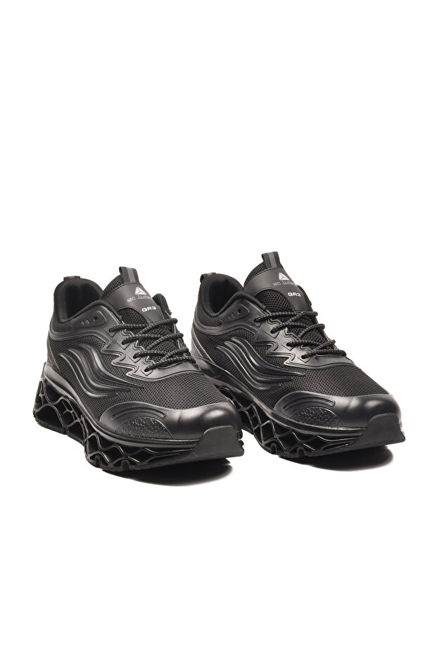 2326 Memory Sole Black Men's Sports Shoes