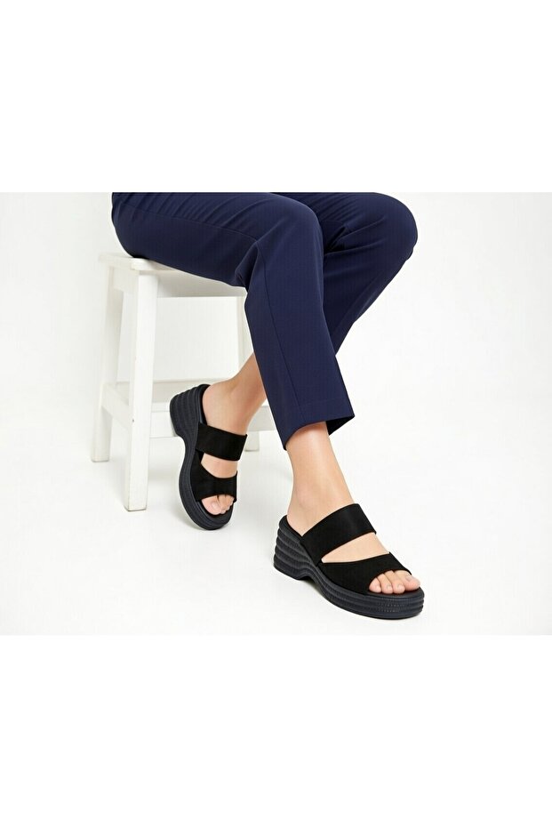 High Platform Wedge Heel Summer Women's Luxury Slippers Sandals Shoes That Match with Every Combination