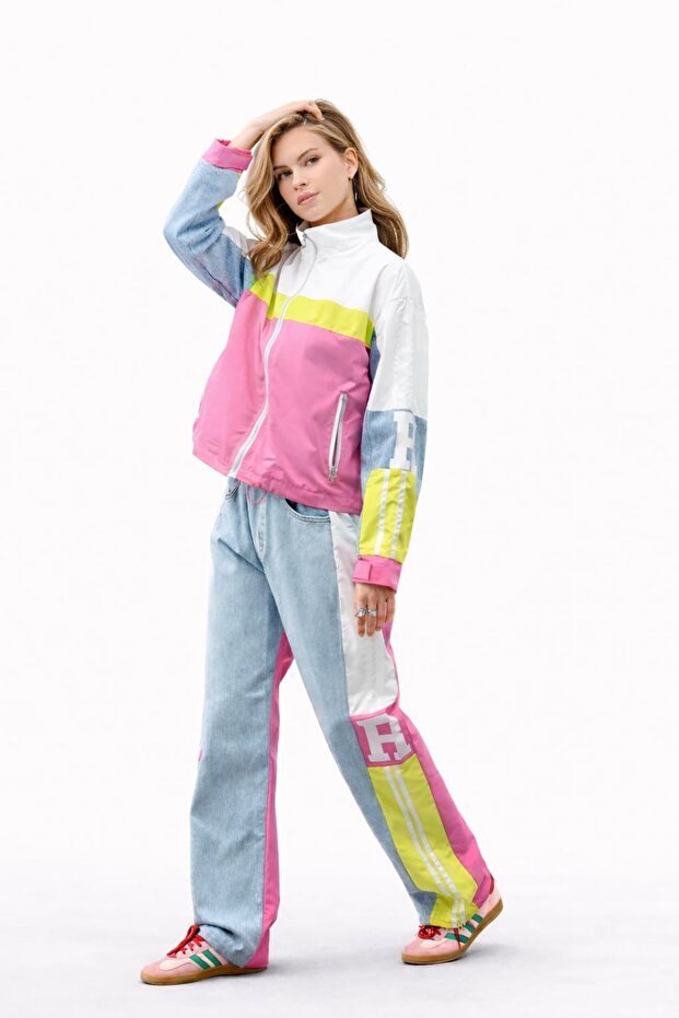 COLORBLOCK MIX TAKIM CEKET - 1