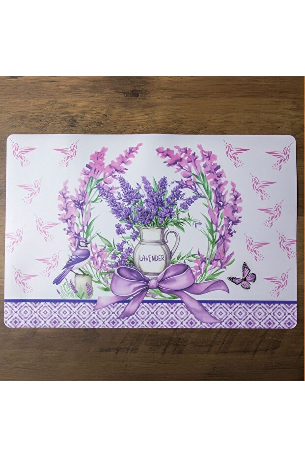 Plastic Plate Holder with Patterned - 3