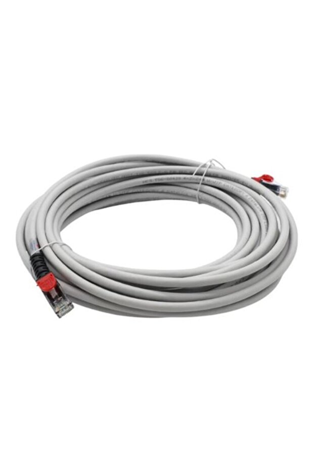 كابل توصيل T06-00420-A06 CAT6 UTP LSZH بطول 10 أمتار باللون الرمادي