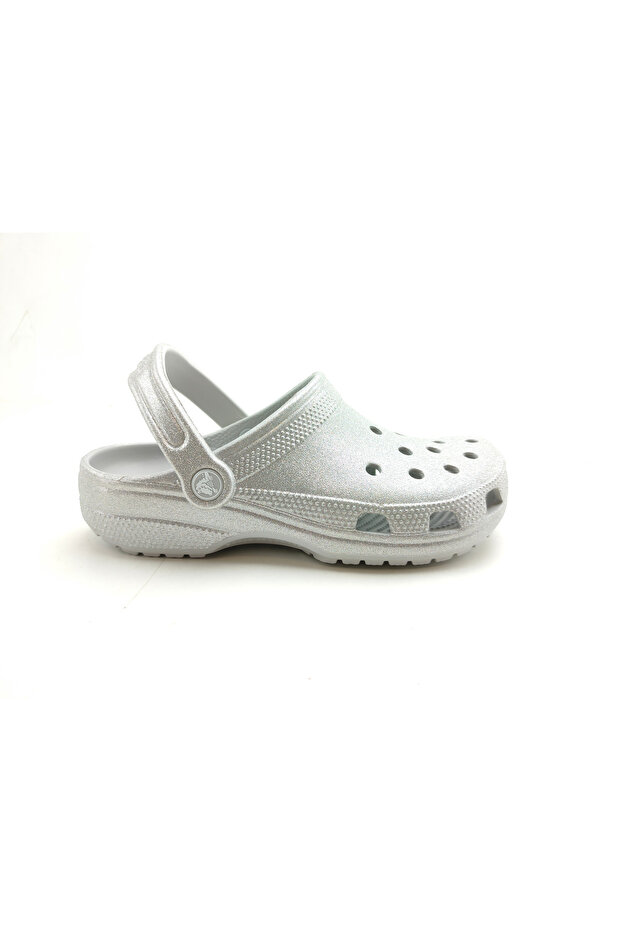 Slippers Classic Glitter Clog 205942 Silver