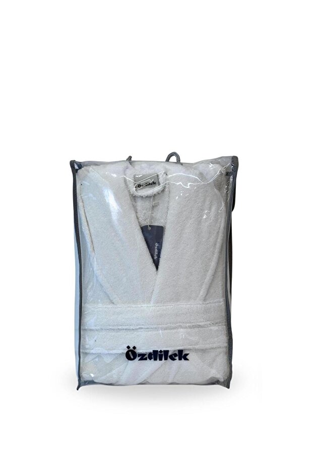 Crystal Bathrobe White - 2