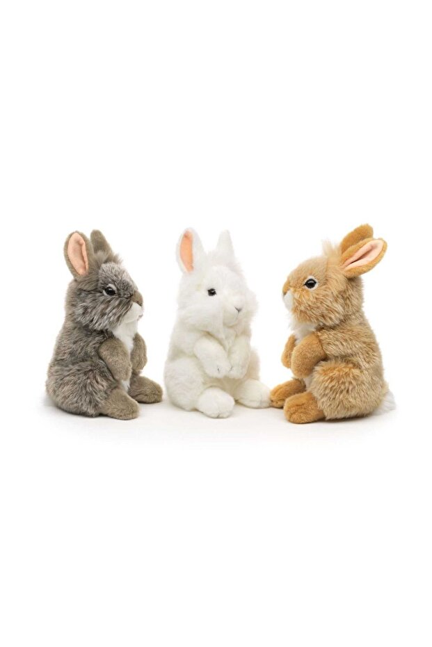 Pluș de pluș Angora alb 20 cm - 2