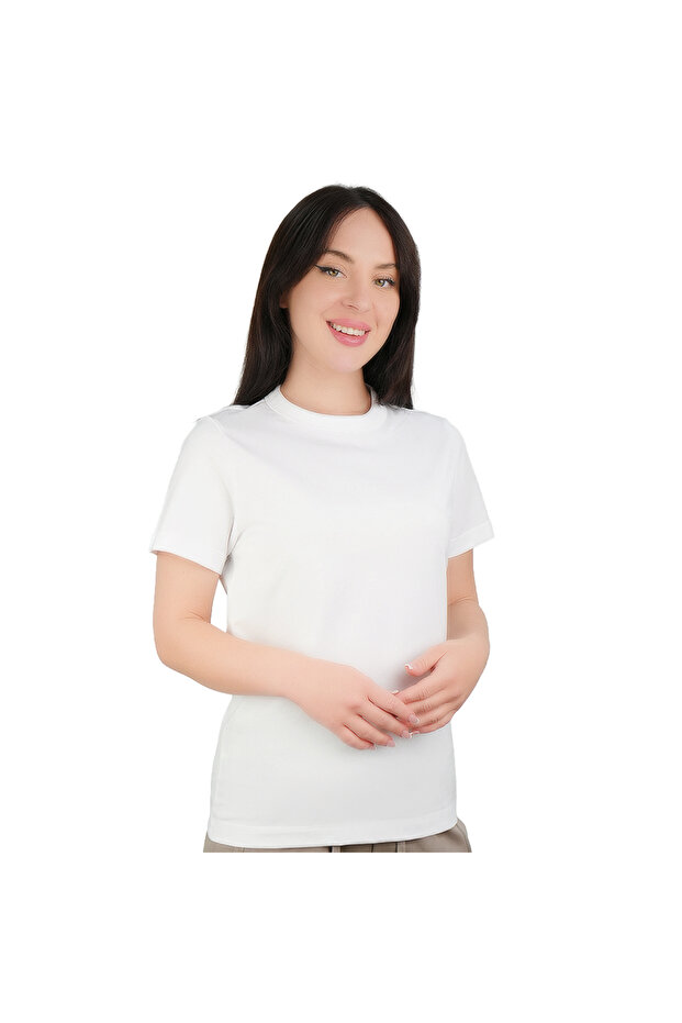 Women’s Comfort Fit Cotton Crew Neck Tee