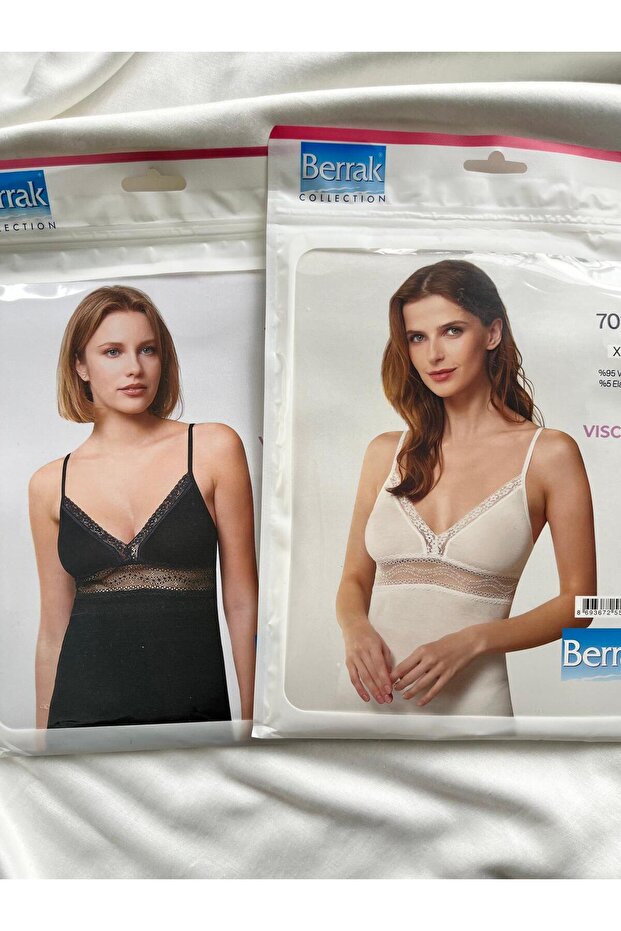 Kadın Dantelli Atlet - 1