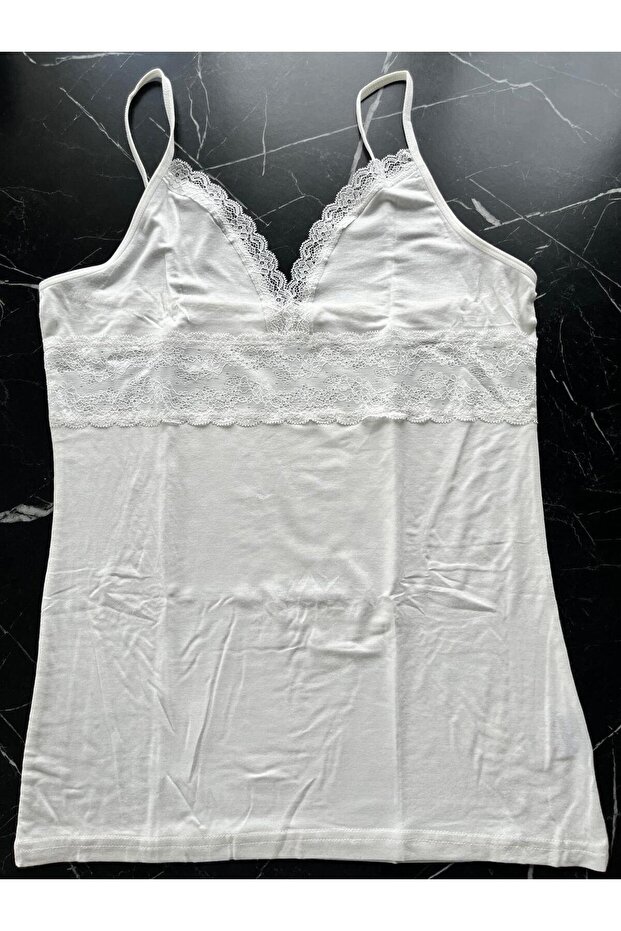 Kadın Dantelli Atlet - 2